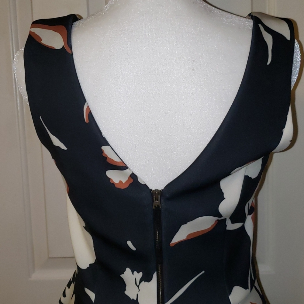Anthropologie Maeve Floral Fit & Flare Summer Dress Size 4 - Picture 5 of 14